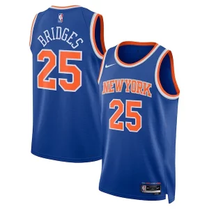 Atractivo Robusto Moderno Mikal Bridges New York Knicks Nike Unisex 2024 Offseason Addition Nike Swingman Jersey Blue  para la gran final