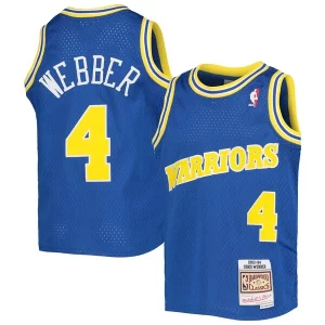 Atractivo Ideal Hermoso Chris Webber Golden State Warriors Youth 1993/94 Hardwood Classics Swingman Jersey Royal  para la gran final