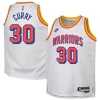 Robusto Chulo Stephen Curry Golden State Warriors Nike Youth 2024/25 Swingman Jersey White Classic Edition  para la gran final