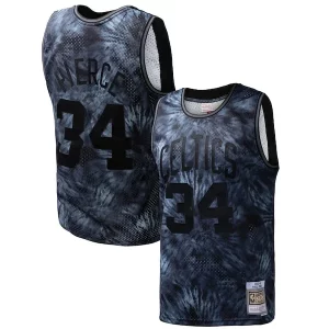 Lujoso Comodo Paul Pierce Boston Celtics Hardwood Classics 2007/08 Tie Dye Swingman Jersey Black  para la gran final