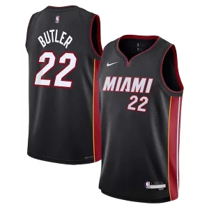 Lujoso Jimmy Butler Miami Heat Nike Youth Swingman Jersey Icon Edition Black  para la gran final