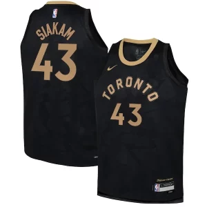 Original Clásico Pascal Siakam Toronto Raptors Nike Youth 2022/23 Swingman Jersey City Edition Black  para la gran final