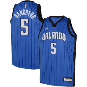 Delicioso Sofisticado Paolo Banchero Orlando Magic Jordan Brand Youth Swingman Jersey Statement Royal  para la gran final
