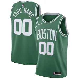 Genial Hermoso Boston Celtics Nike 2020/21 Swingman Custom Jersey Icon Edition Kelly Green  para la gran final