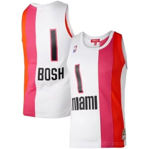 Lujoso Duradero Comodo Chris Bosh Miami Heat Women's Hardwood Classics 2011/12 Swingman Jersey White  para la gran final