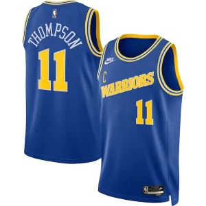 Versátil Atractivo Klay Thompson Golden State Warriors Nike Swingman Jersey Classic Edition Blue  para la gran final