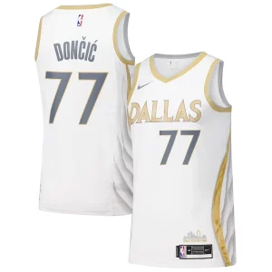 Único Fácil de llevar Exquisito Dallas Mavericks Nike Swingman Player Jersey City Edition White  para la gran final