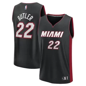 Sofisticado Encantador Jimmy Butler Miami Heat Youth Fast Break Replica Player Jersey Icon Edition Black  para la gran final