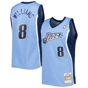 Chulo Original Deron Williams Utah Jazz 2001/02 Hardwood Classics Swingman Jersey Blue  para la gran final