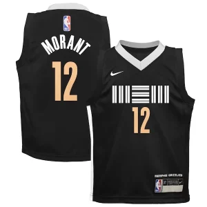 Maravilloso Ja Morant Memphis Grizzlies Nike Preschool Swingman Replica Jersey City Edition Black  para la gran final