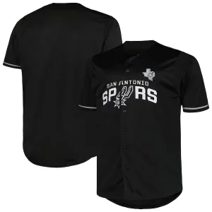 Elegante San Antonio Spurs Profile Big & Tall Pop Jersey Black  para la gran final