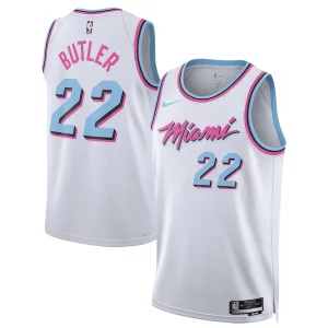 Bonito Clásico Jimmy Butler Miami Heat Nike Unisex 2024/25 Swingman Player Jersey City Edition White  para la gran final