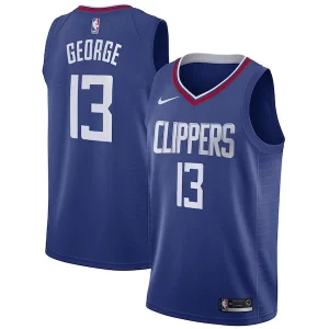 Resistente Versátil Práctico Paul George LA Clippers Nike 2019/20 Swingman Jersey Blue Icon Edition  para la gran final
