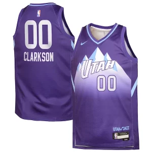 Chulo Hermoso Ideal Jordan Clarkson Utah Jazz Nike Youth 2024/25 Swingman Player Jersey City Edition Purple  para la gran final