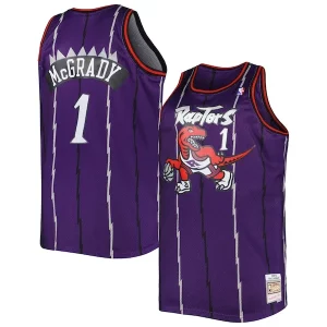 Exquisito Práctico Duradero Tracy McGrady Toronto Raptors Big & Tall Hardwood Classics 1998/99 Swingman Jersey Purple  para la gran final