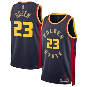 Elegante Draymond Green Golden State Warriors Nike Unisex 2024/25 Swingman Player Jersey City Edition Navy  para la gran final