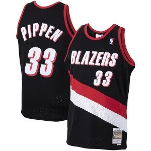 Sofisticado Práctico Exquisito Scottie Pippen Portland Trail Blazers 1999/00 Hardwood Classics Swingman Jersey Black  para la gran final