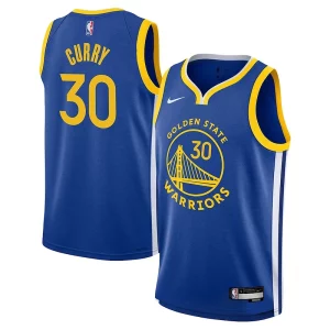 Fácil de llevar Stephen Curry Golden State Warriors Nike Youth Swingman Jersey Icon Edition Royal  para la gran final