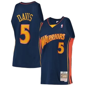 Sofisticado Encantador Baron Davis Golden State Warriors 2006/07 Hardwood Classics Swingman Jersey Navy  para la gran final
