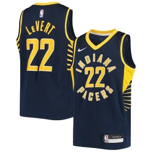 Lujoso Caris LeVert Indiana Pacers Nike Youth Swingman Jersey Icon Edition Navy  para la gran final