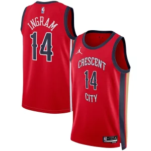 Cool Brandon Ingram New Orleans Pelicans Jordan Brand Unisex Swingman Jersey Statement Edition Red  para la gran final