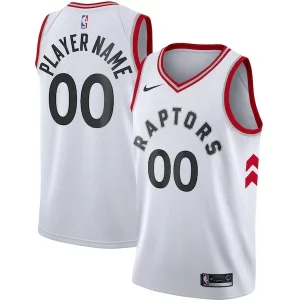 Increíble Toronto Raptors Nike 2020/21 Swingman Custom Jersey Association Edition White  para la gran final