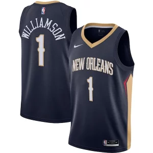 Encantador Magnífico Moderno Zion Williamson New Orleans Pelicans Nike Swingman Jersey Navy Icon Edition  para la gran final