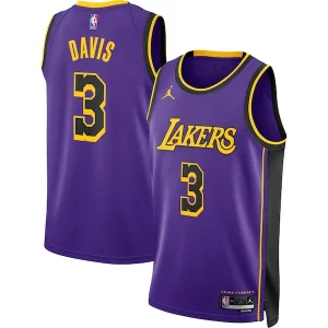 Atractivo Anthony Davis Los Angeles Lakers Jordan Brand Unisex Swingman Jersey Statement Edition Purple  para la gran final