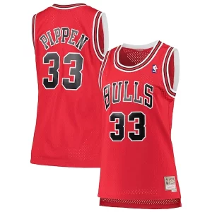 Genial Delicioso Scottie Pippen Chicago Bulls Women's 1997/98 Hardwood Classics Swingman Jersey Red  para la gran final