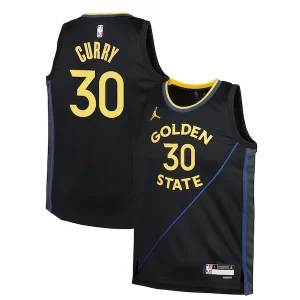 Ideal Stephen Curry Golden State Warriors Jordan Brand Youth Swingman Jersey Statement Edition Navy  para la gran final