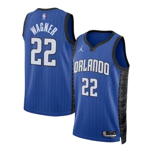 Encantador Exquisito Cool Franz Wagner Orlando Magic Jordan Brand Unisex Swingman Jersey Statement Edition Blue  para la gran final
